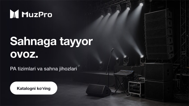 MuzPro PA tizimlari va sahna jihozlari